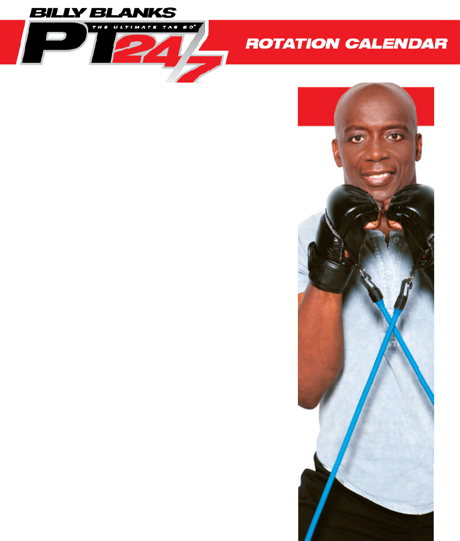 Handleiding Tel Sell Billy Blanks PT 247 (pagina 1 van 4) (Nederlands)