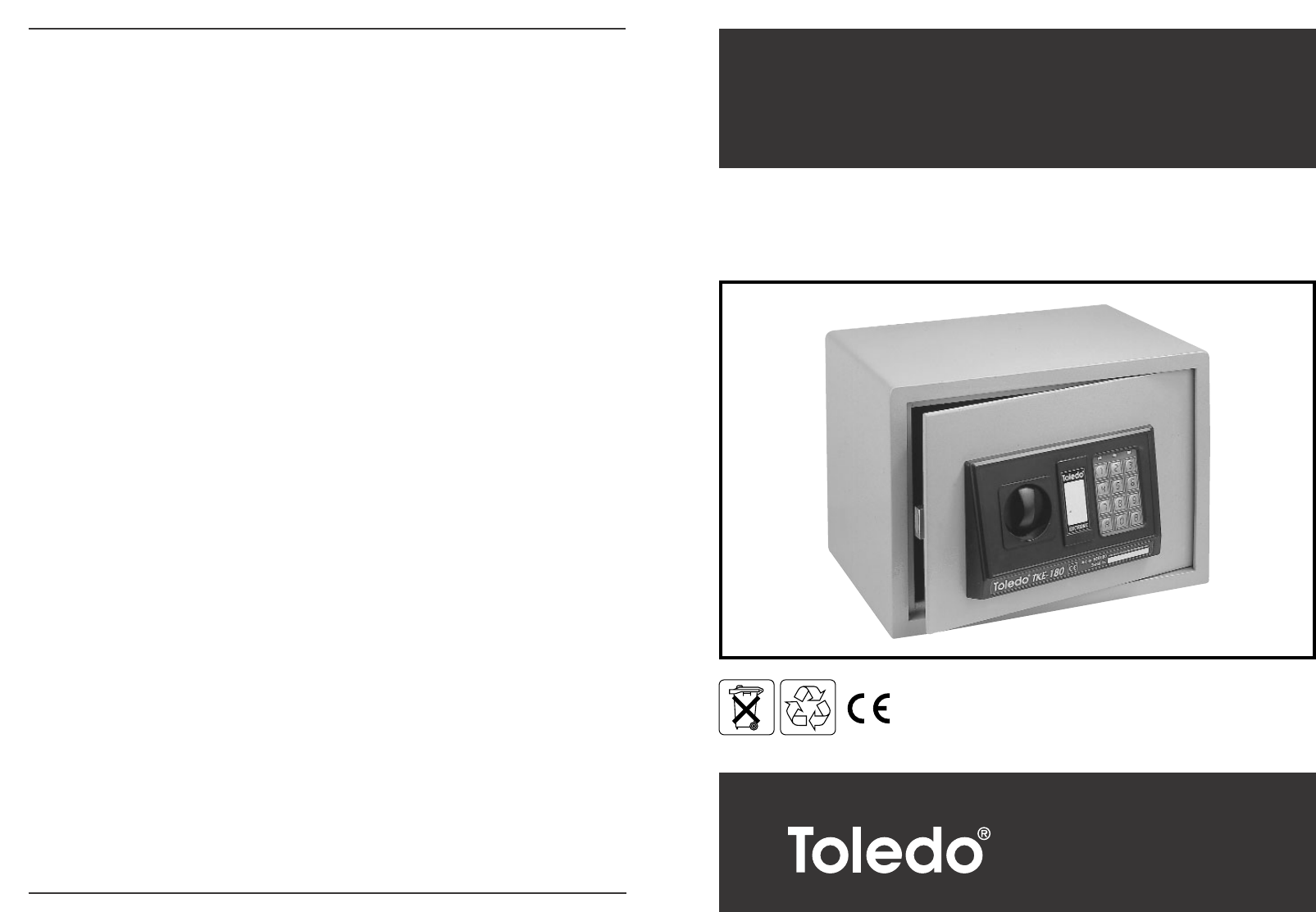 Handleiding Toledo Kluis 1 van 2) (Nederlands)