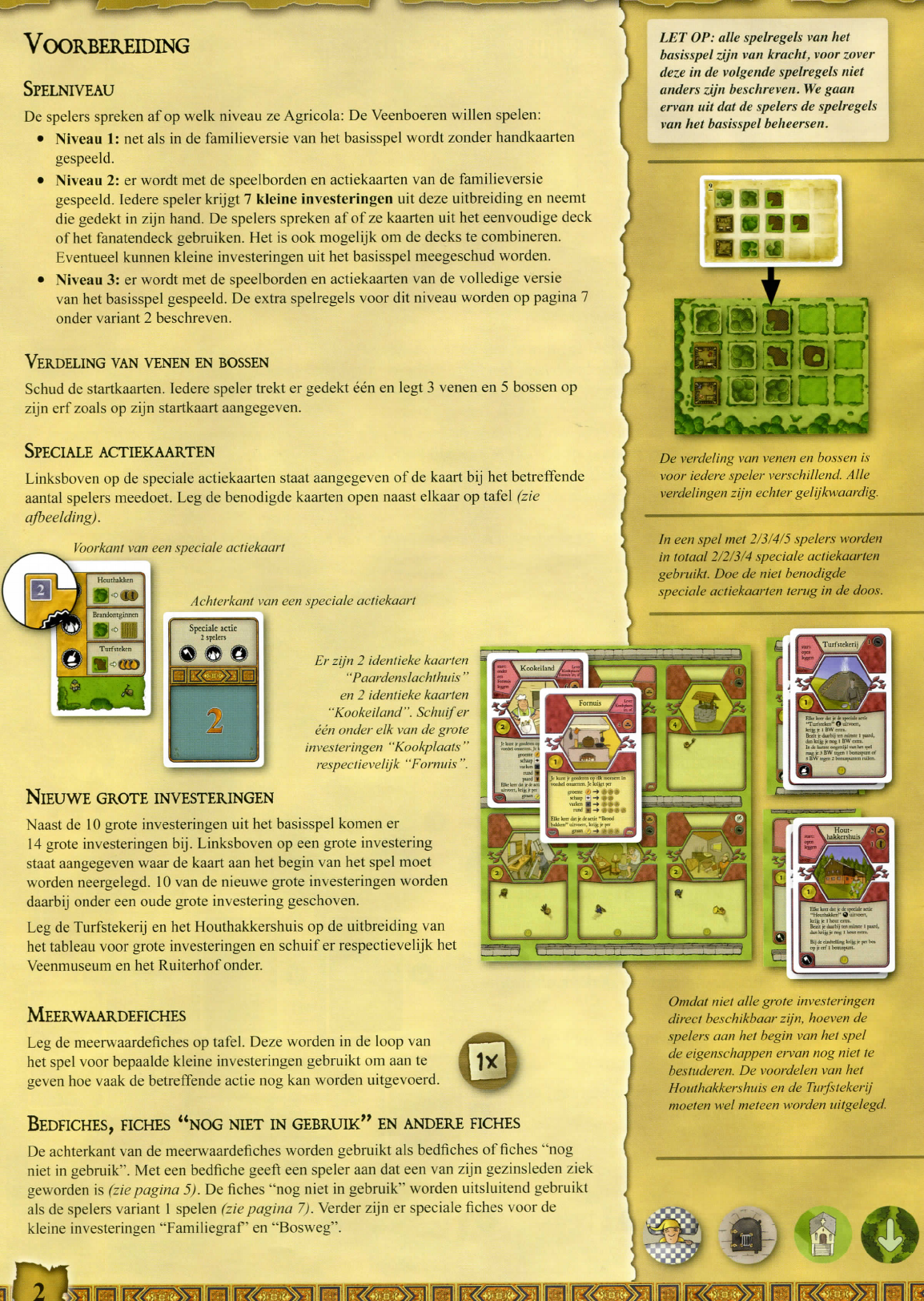 Oriënteren Demonteer Betrokken Handleiding 999 games Agricola De Veenboeren (pagina 2 van 8) (Nederlands)