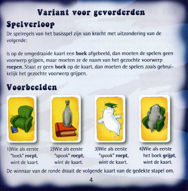 Flash slikken verrassing Handleiding 999 games Vlotte Geesten (pagina 6 van 6) (Nederlands)