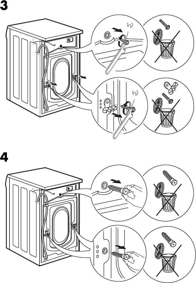 Ritmisch Vochtig royalty Handleiding Ikea RENLIG FWM7 (pagina 7 van 12) (Alle talen)