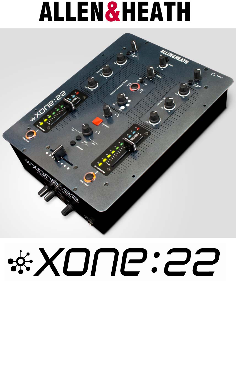 Handleiding Allen-Heath Xone 22 (pagina 1 van 24) (Engels)