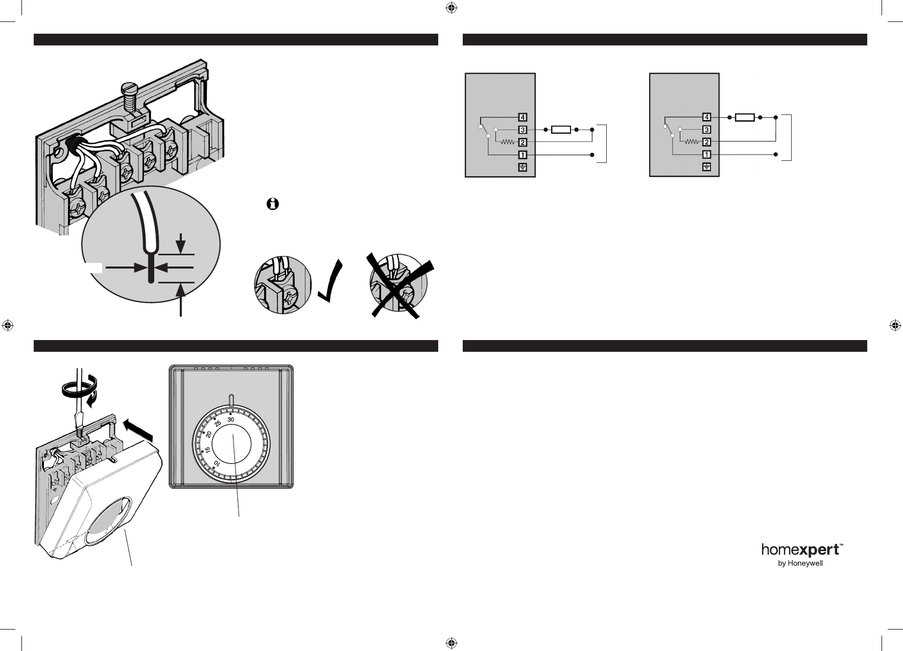 Handleiding Honeywell THR830TUK (pagina 2 van 2) (English)