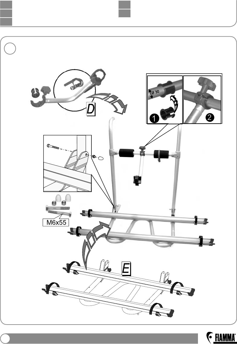 fiamma bike rack fitting instructions