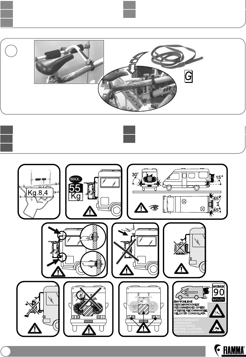 fiamma bike rack fitting instructions