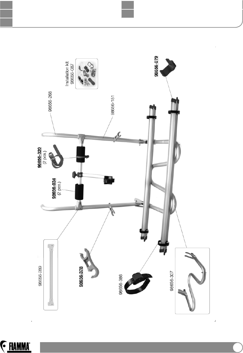 fiamma bike rack fitting instructions