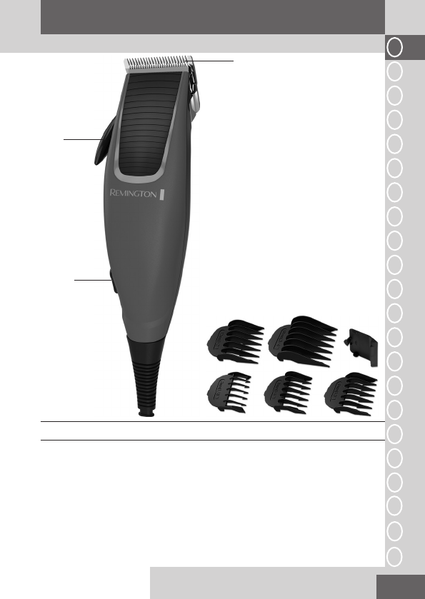 Машинка для стрижки волос remington hc5018 apprentice