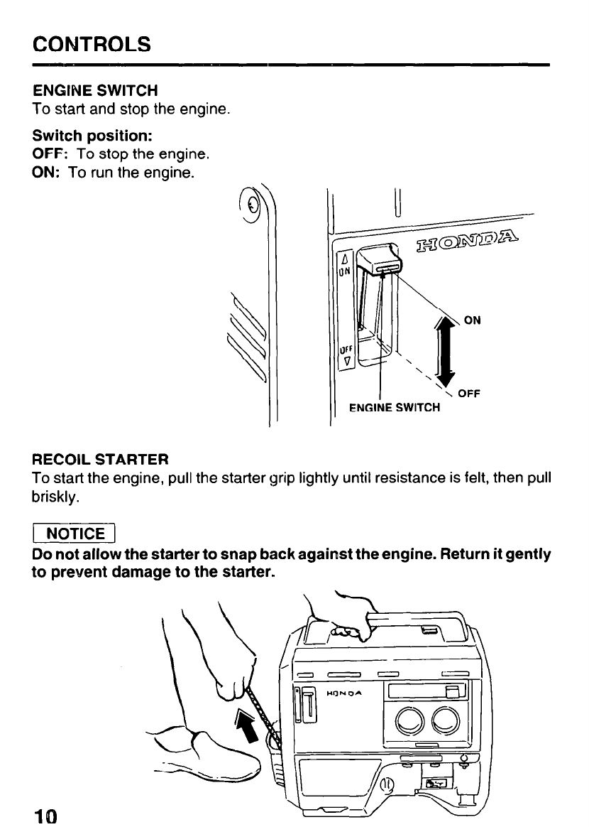 Handleiding Honda Ex1000 Pagina 12 Van 53 English