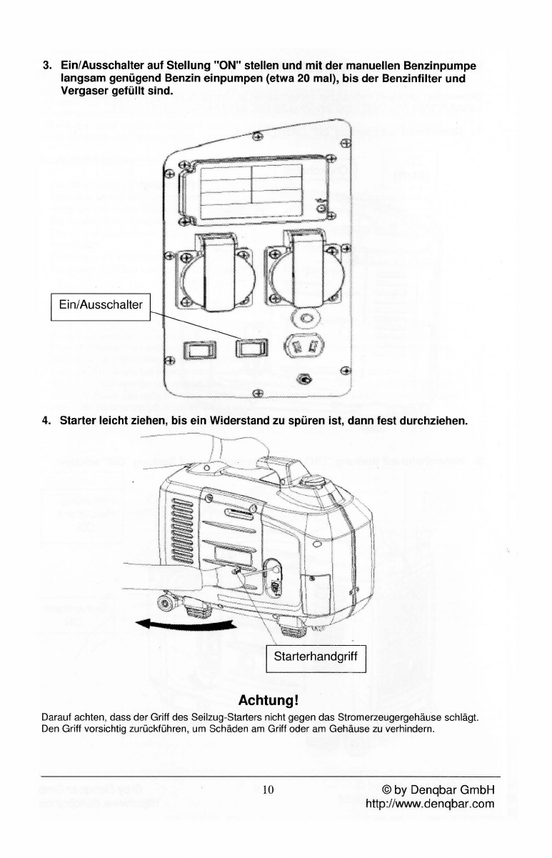 Handleiding Denqbar DQ-2800 (pagina 4 van 21) (Duits)