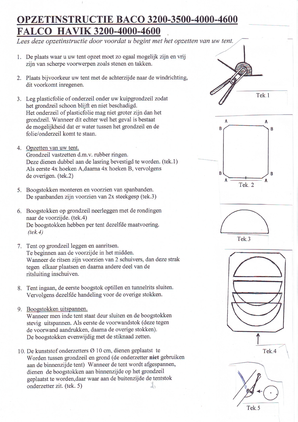 kleermaker kaping doolhof Handleiding Bax Baco 4600 (pagina 1 van 4) (Nederlands)