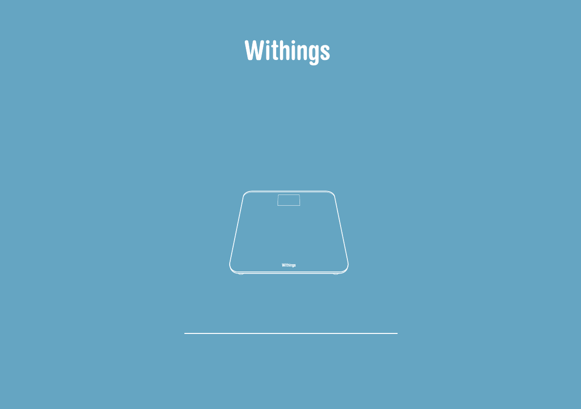 Balance connectée WS-30 - Installer la balance – Withings