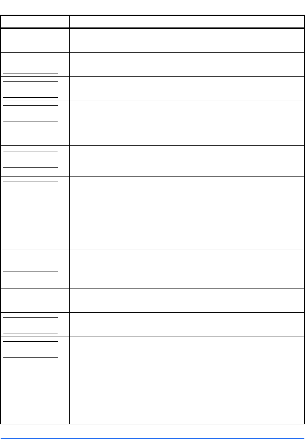 Blank printout check