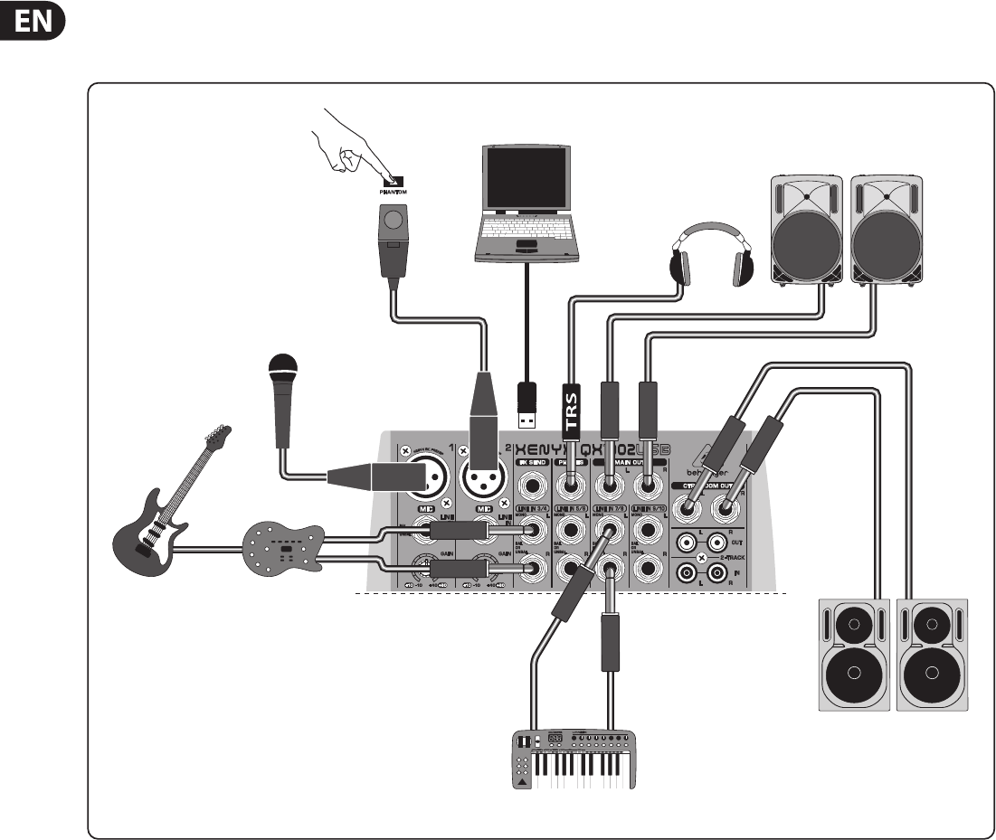 Handleiding Behringer Xenyx QX1002USB (pagina 12 van 15) (Engels)