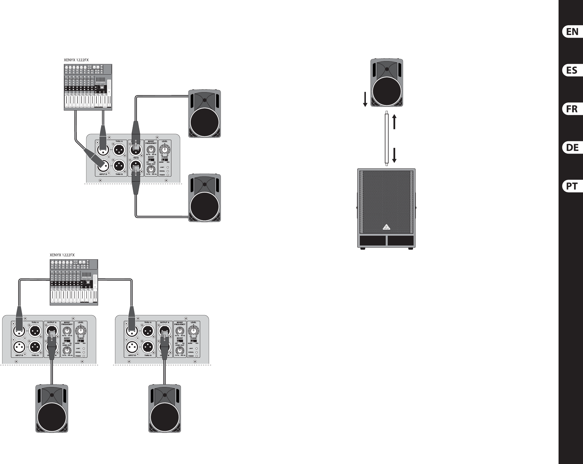 Behringer xenyx 1222fx схема - 83 фото