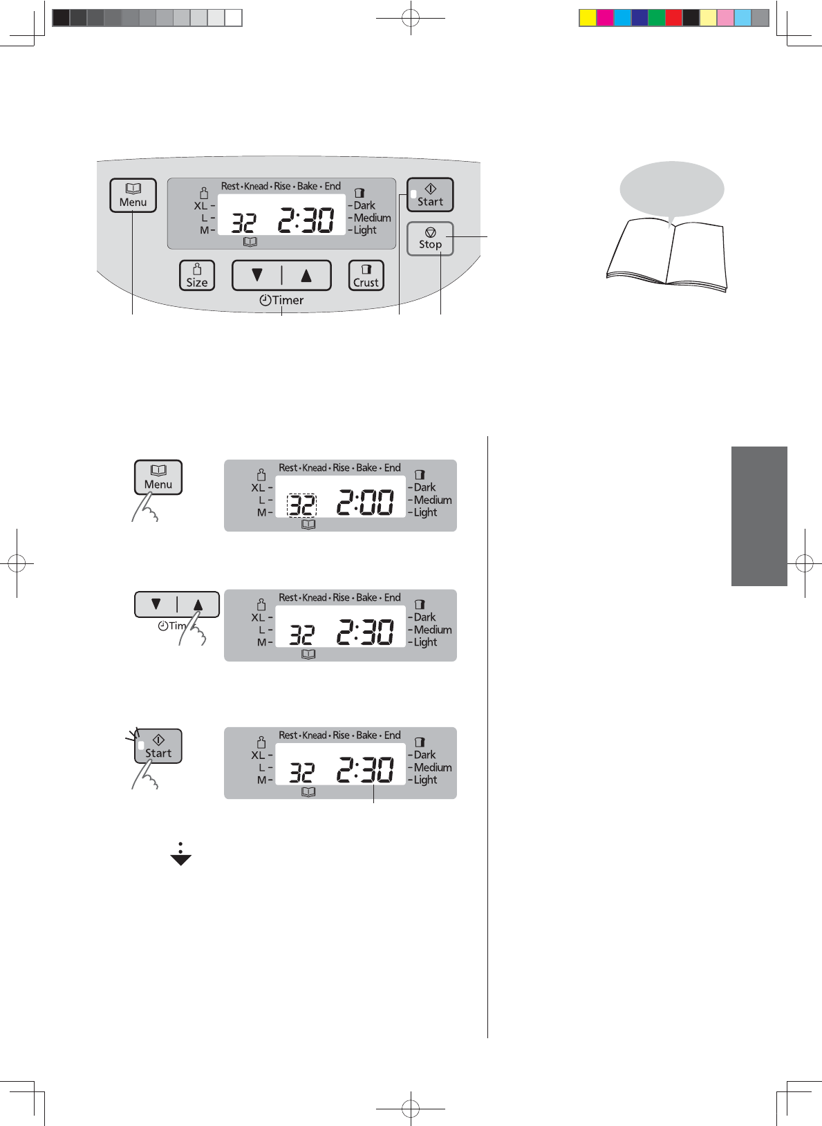 Handleiding Panasonic SD-2511 (pagina 114 van 268) (Nederlands, Duits,  Engels, Frans, Italiaans, Spaans)