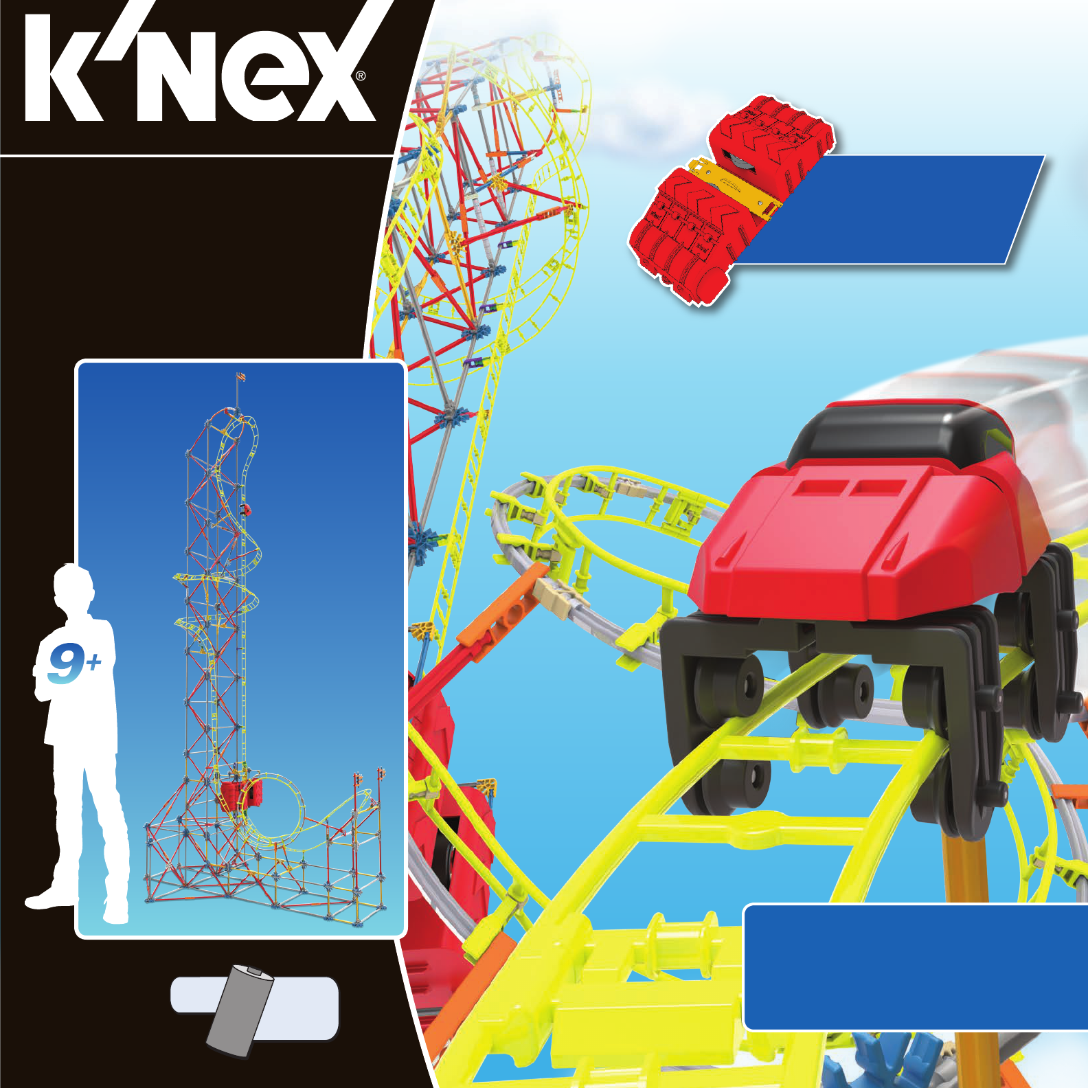 Handleiding Knex 52478 SKY SPRINTER ROLLER COASTER pagina 1 van