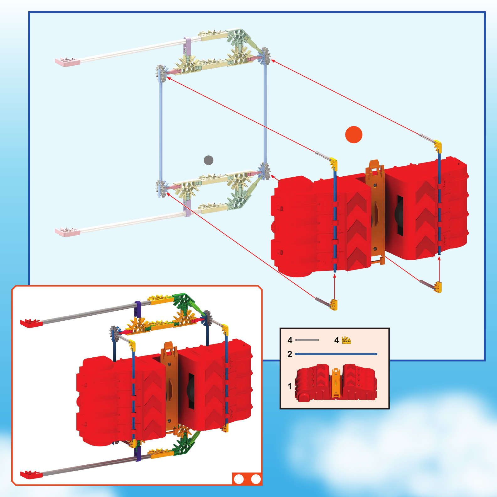 Knex sky hot sale sprinter