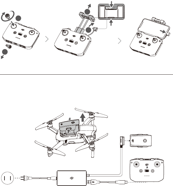 Handleiding DJI Mavic Air 2 (pagina 5 Van 8) (Nederlands, Duits, Engels ...