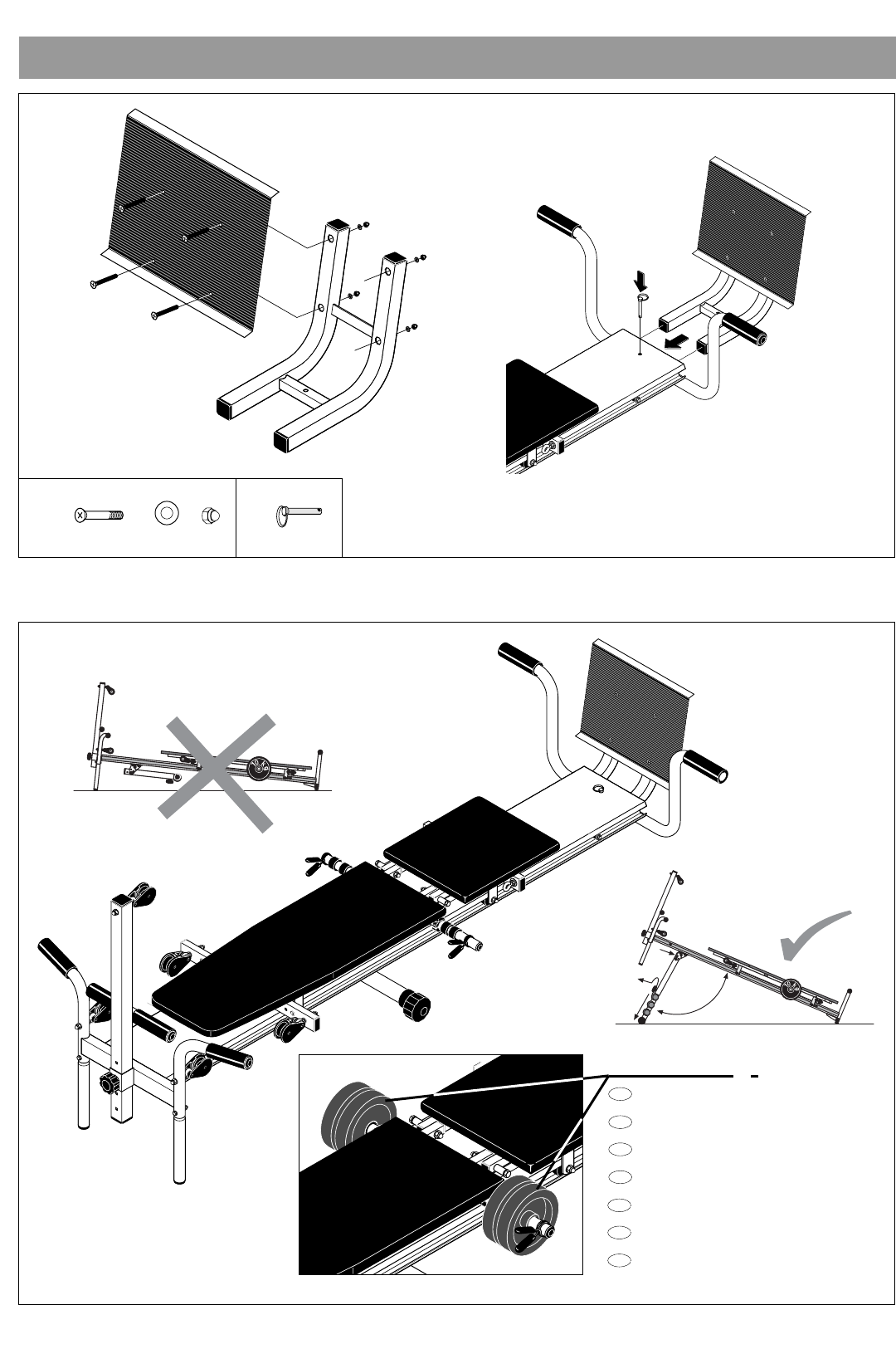 Handleiding Kettler MULTI GYM 7819 000 pagina 9 van 15