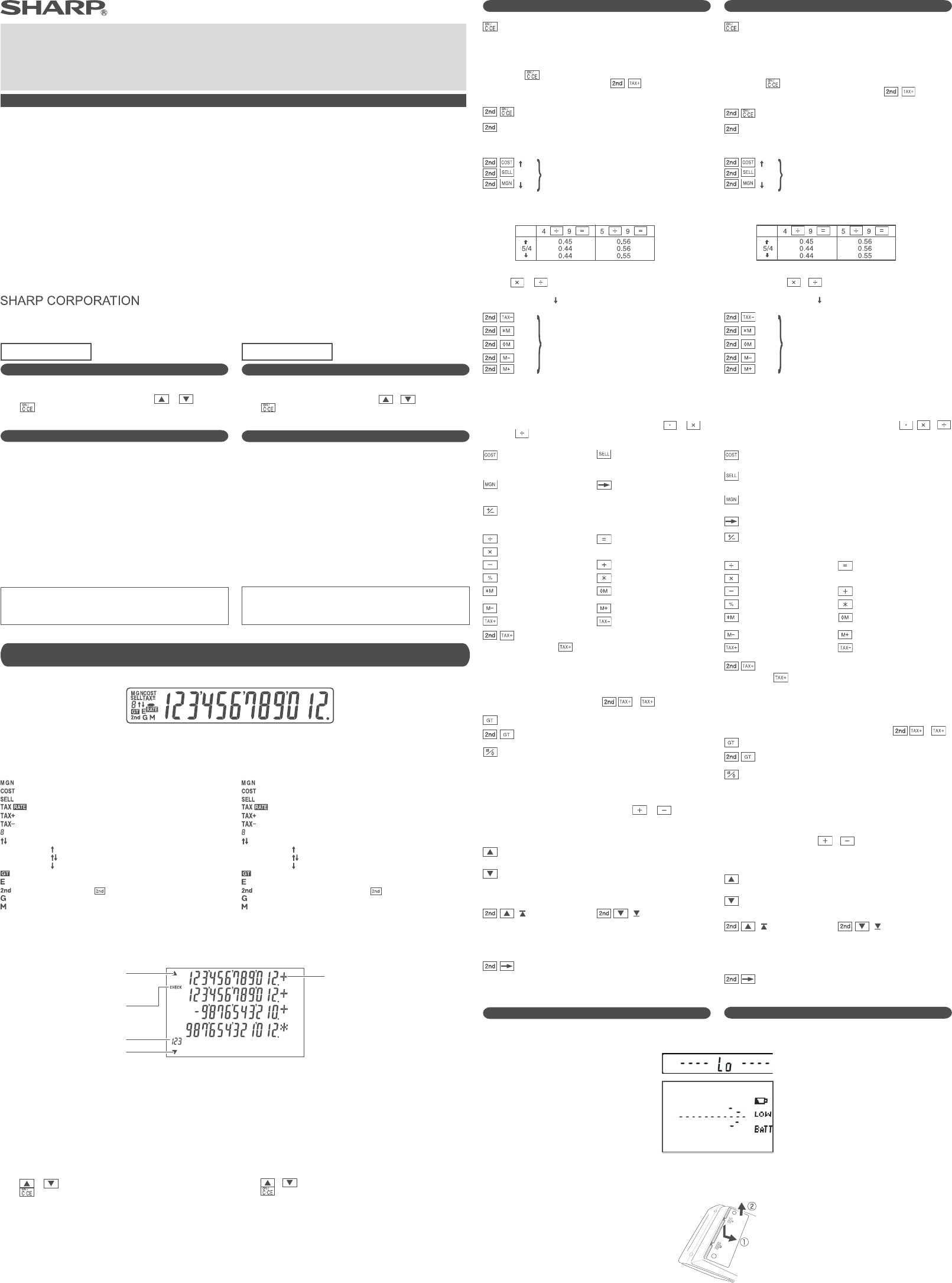 Calcolatrice scrivente EL 1501 - 12 cifre - display a 12 cifre - con u