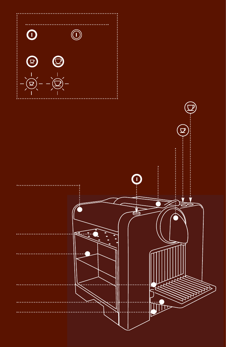 Maakte zich klaar briefpapier Oven Handleiding Magimix Nespresso M220 (pagina 5 van 6) (English, Français)