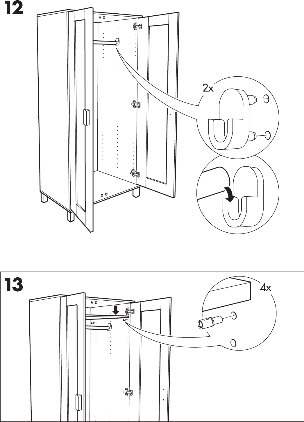 alledaags Leegte Systematisch Handleiding Ikea Aneboda kast (pagina 10 van 12) (Nederlands)