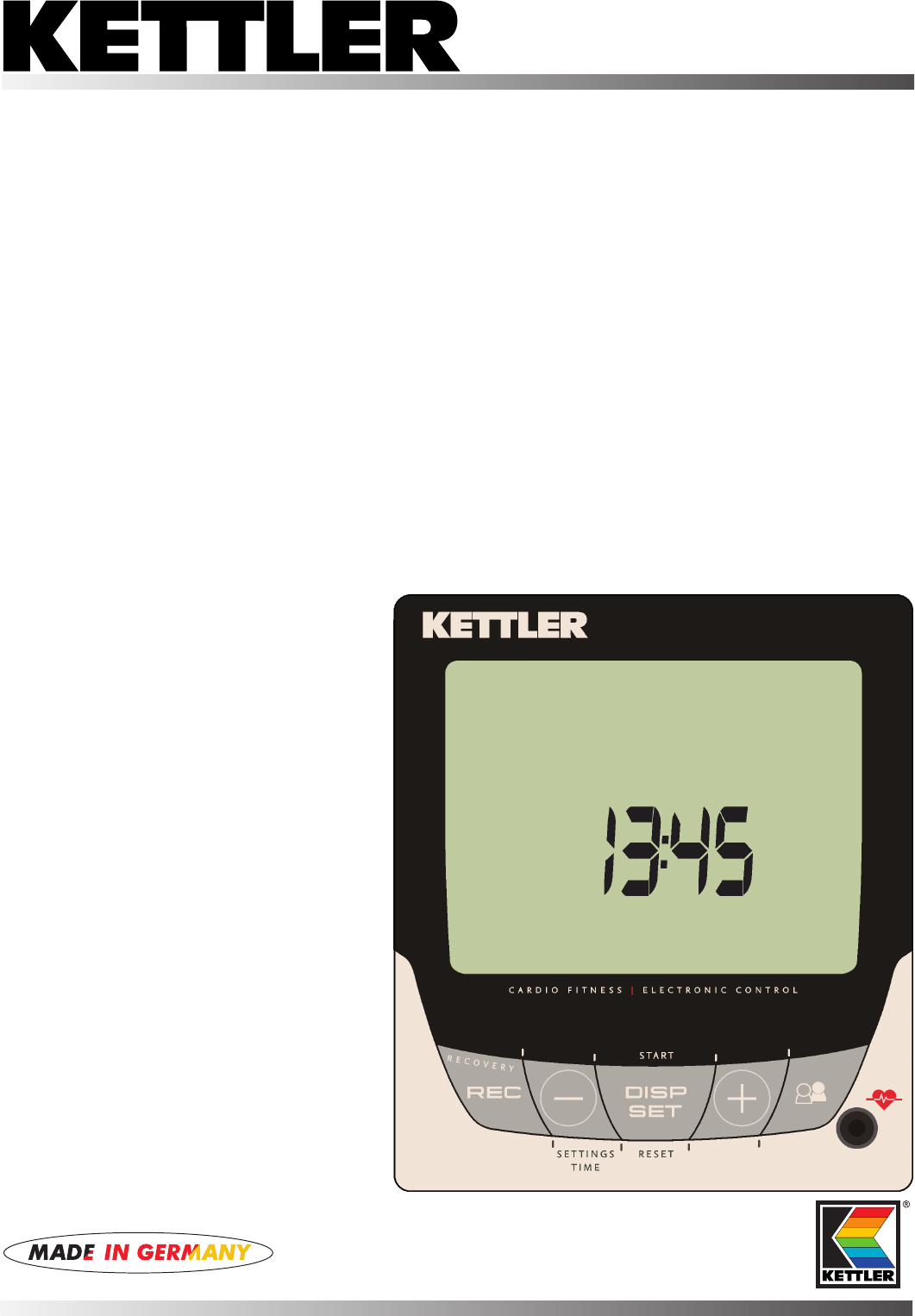 vloeistof prototype affix Handleiding Kettler 07661-600 Golf M (pagina 1 van 132) (Nederlands, Duits,  Engels, Frans, Italiaans, Portugees, Spaans, Pools, Deens)
