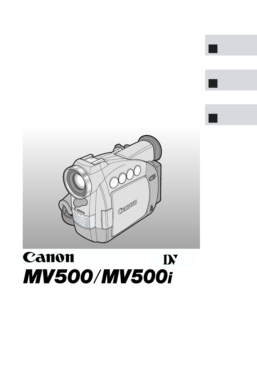 canon mv500i digital video camcorder