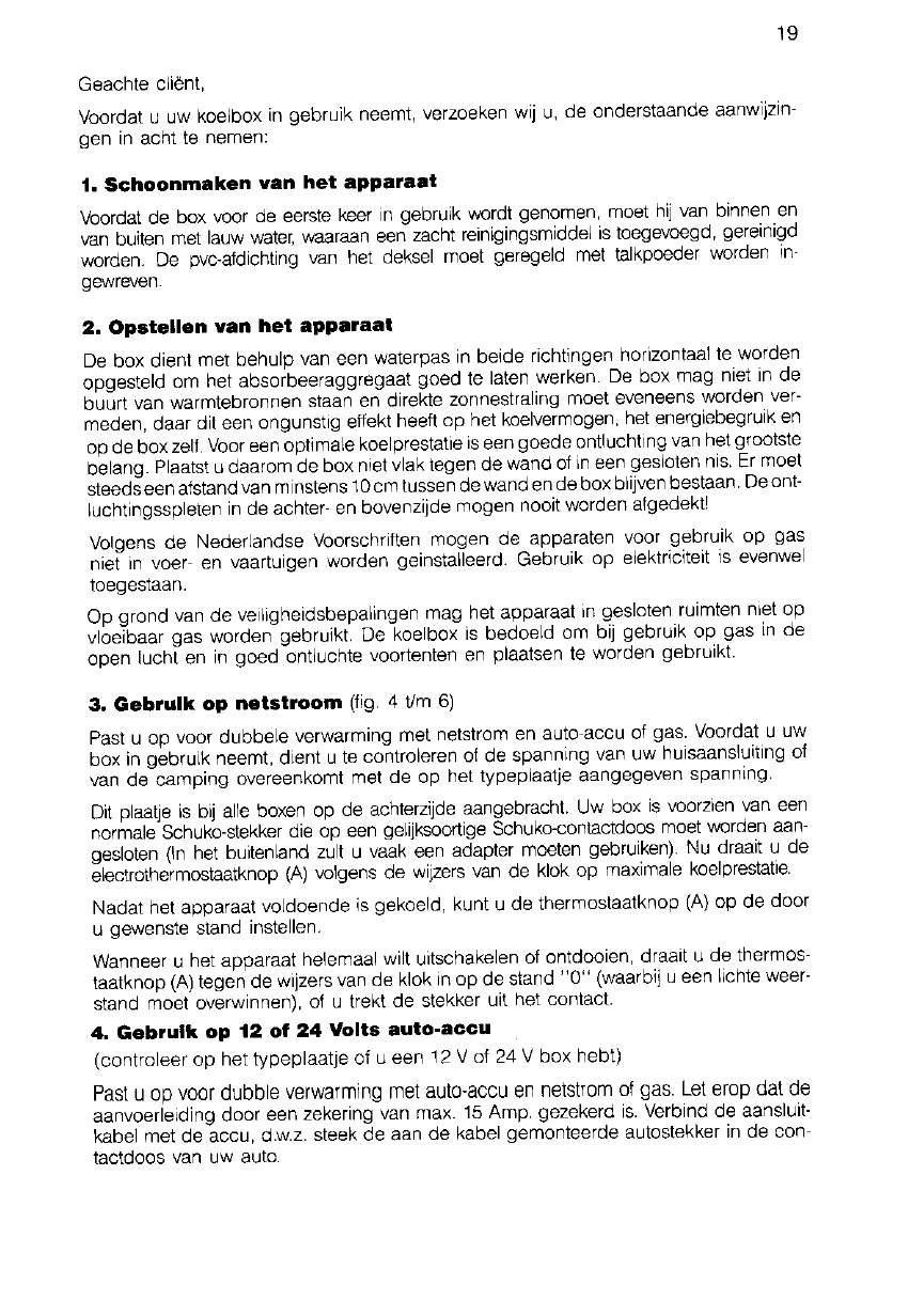 Bedrijf Aarzelen oppervlakte Handleiding Electrolux RC165 (pagina 5 van 9) (Nederlands)