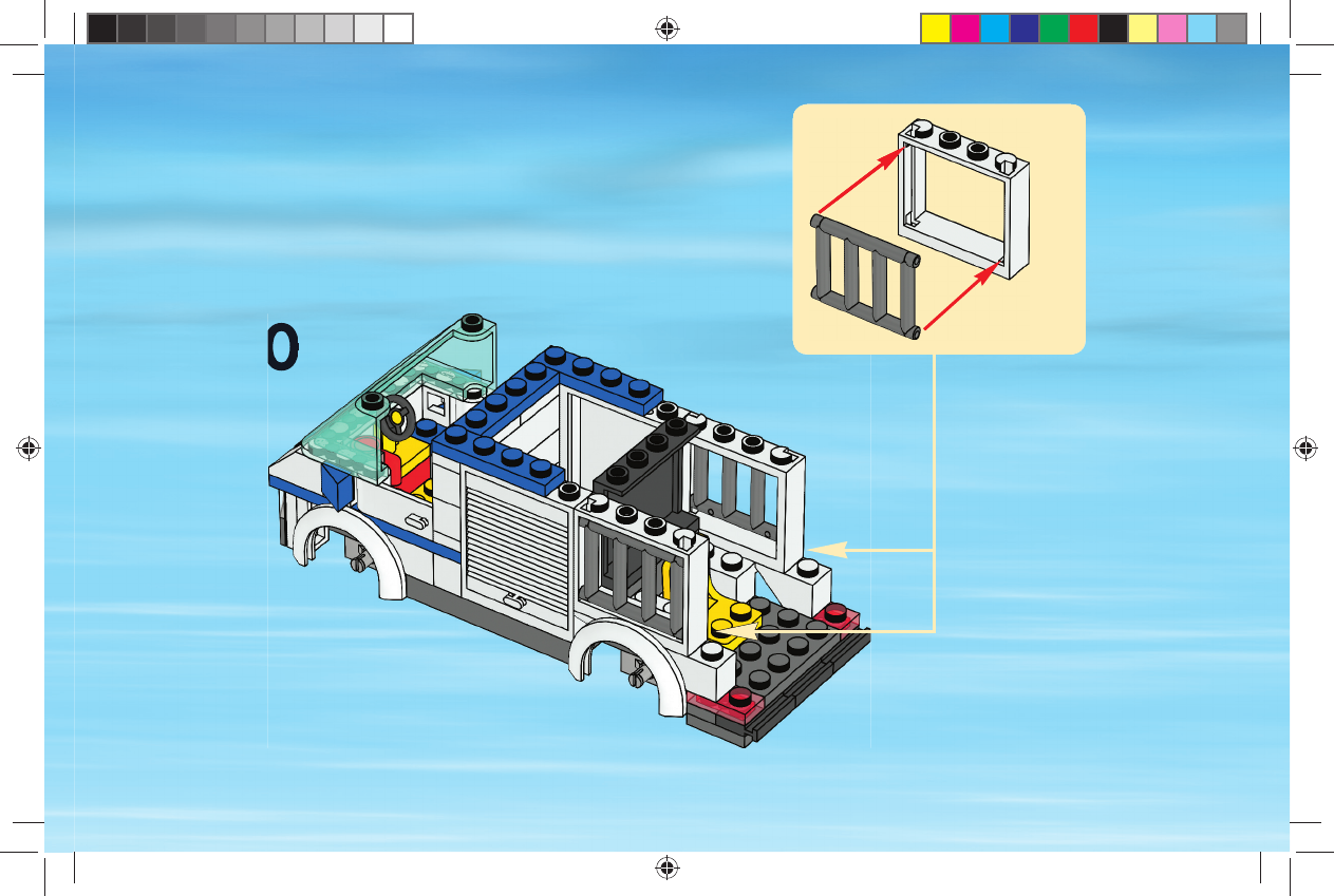 Инструкции сити. LEGO 7286. Лего Сити 7286. Инструкция лего Сити полицейский грузовик. Лего Сити 7286 инструкция.