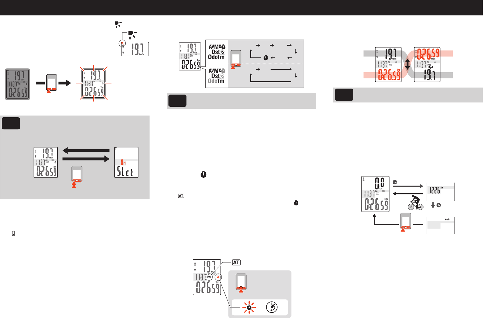 Handleiding Cateye CC-MC200W (pagina 5 van 9) (Nederlands)