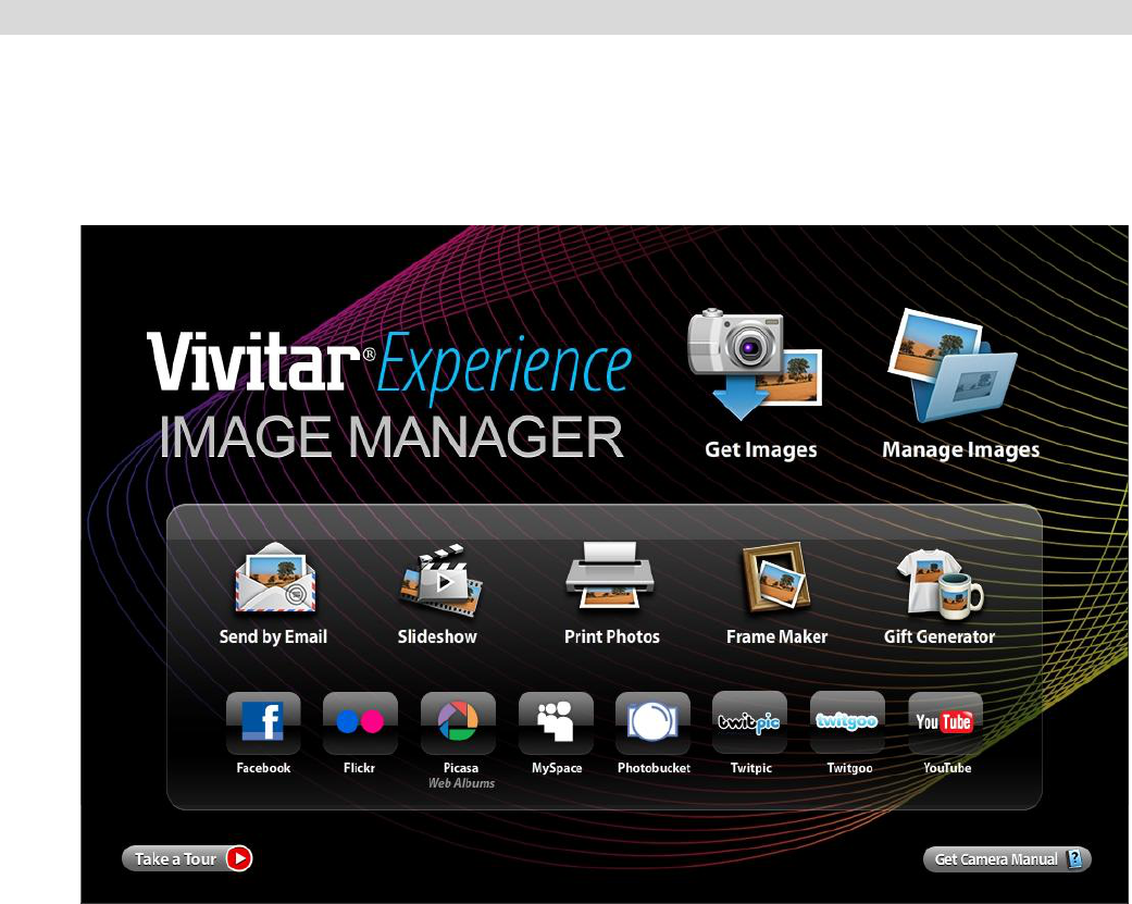 vivitar experience image manager software