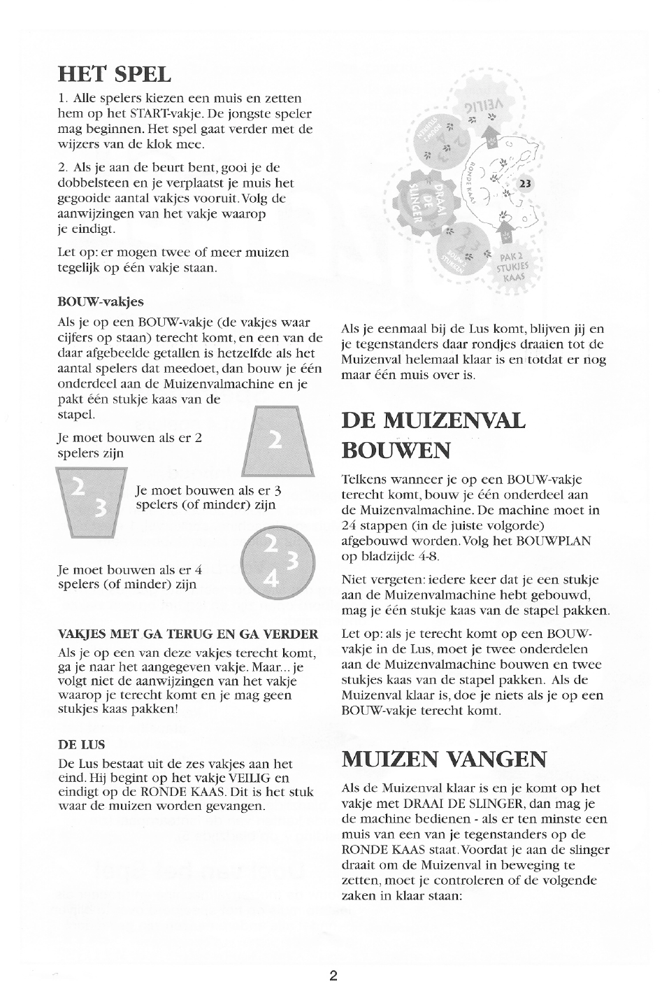 native Certificaat complexiteit Handleiding MB muizenval spel (pagina 2 van 8) (Nederlands)