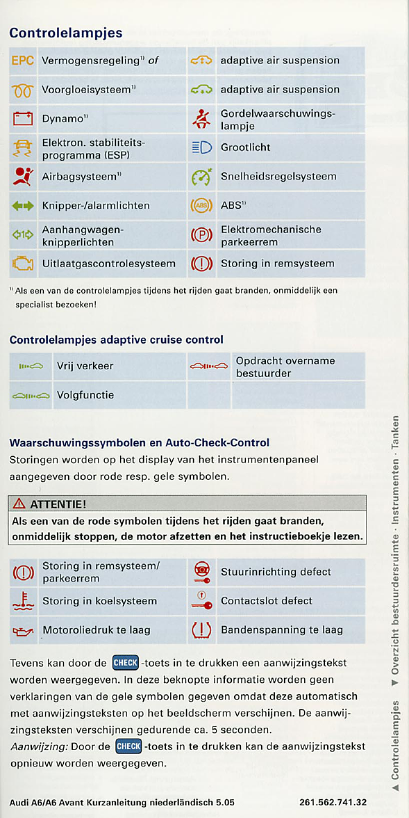 Handleiding Audi A6 (pagina 7 van 9) (Nederlands)