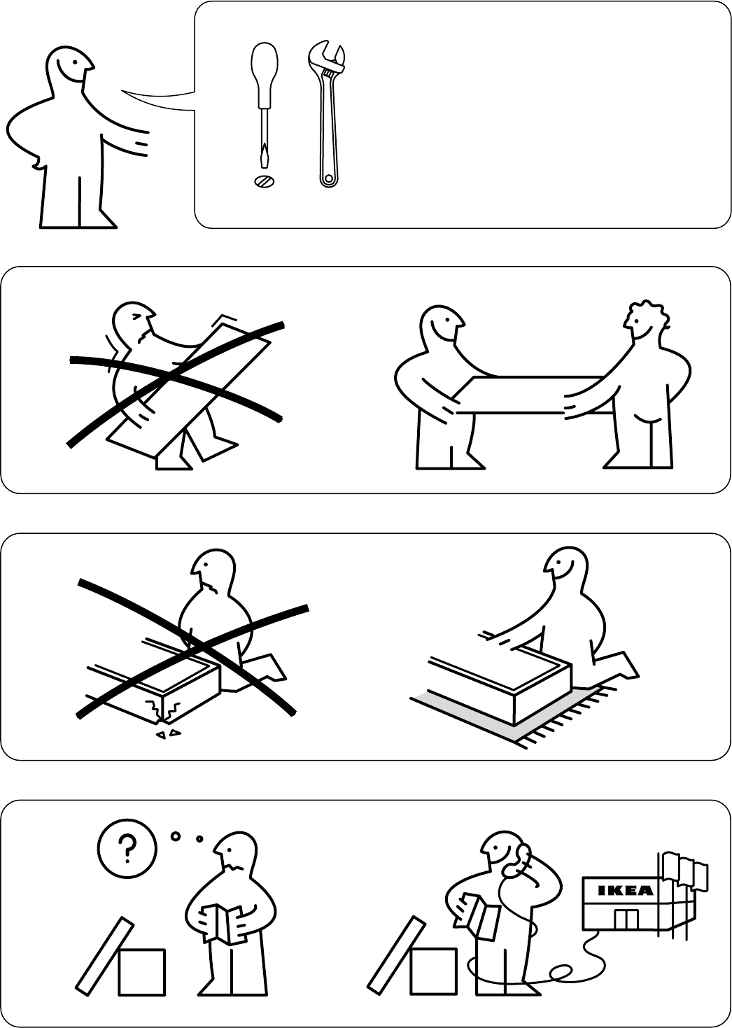 Handleiding Ikea Gulliver babybed 60x120 (pagina 1 van 4) Duits, Engels, Italiaans, Portugees, Pools, Zweeds, Noors, Fins)
