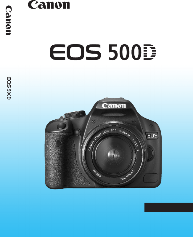 naaimachine Leed walvis Handleiding Canon EOS 500D (pagina 1 van 228) (Nederlands)