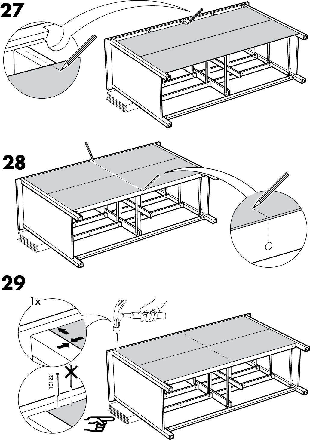 Handleiding Ikea HEMNES Ladekast 8 Lades (pagina 24 Van 32) (Nederlands ...