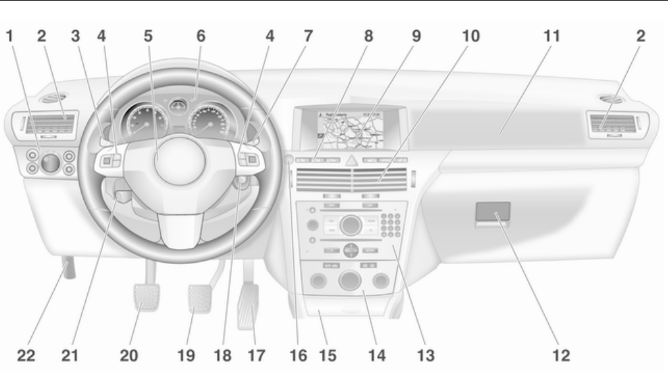 Handleiding Opel Astra 2011 (pagina 11 van 270) (Nederlands) zafira b central locking wiring diagram 