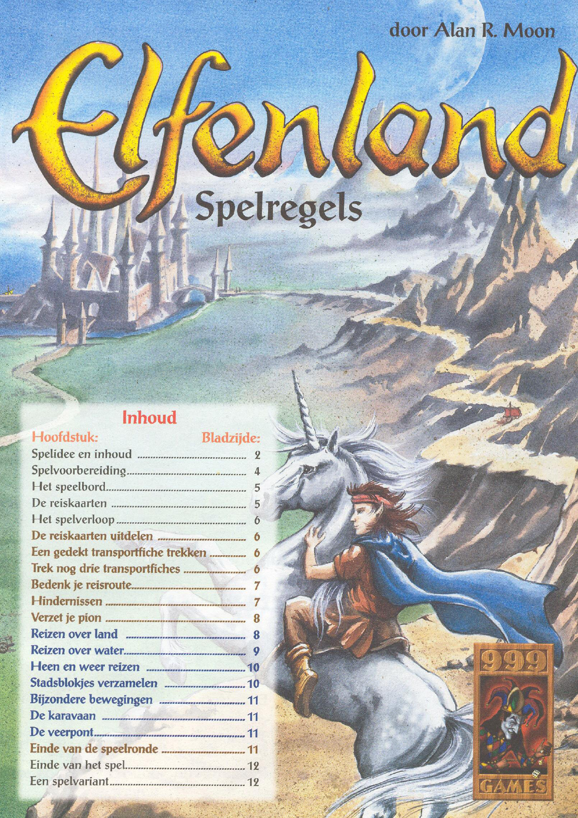 James Dyson Overgang criticus Handleiding 999 games Elfenland (pagina 1 van 12) (Nederlands)