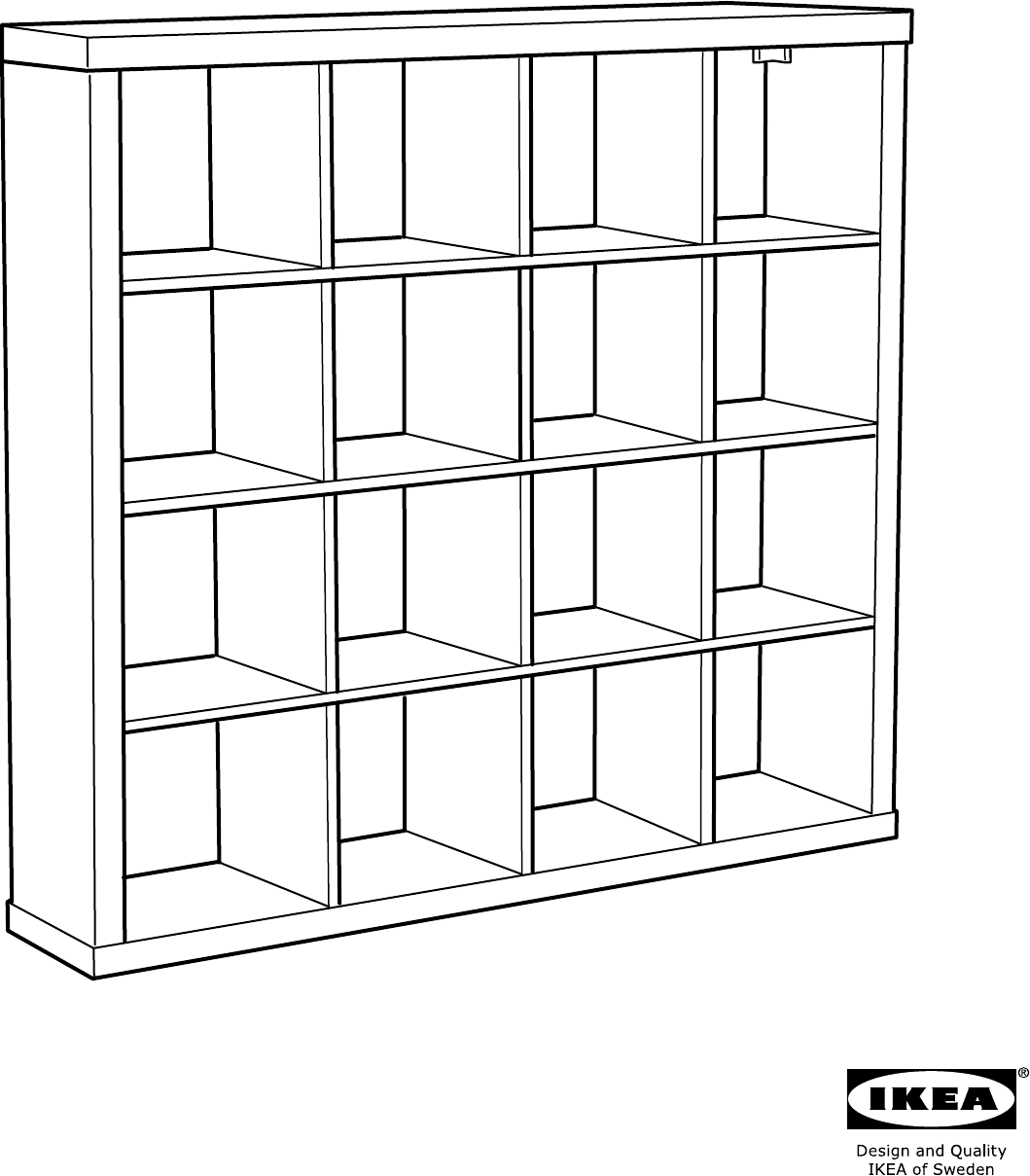 Bewonderenswaardig constant Gehoorzaam Handleiding Ikea EXPEDIT Open kast (pagina 1 van 24) (Alle talen)
