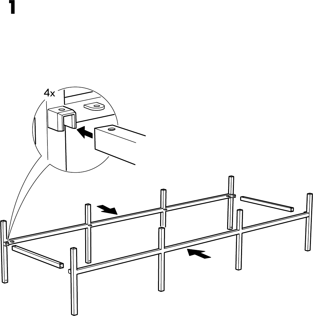 Handleiding Ikea VITTSJO Tv-meubel (pagina 3 Van 8) (Alle Talen)