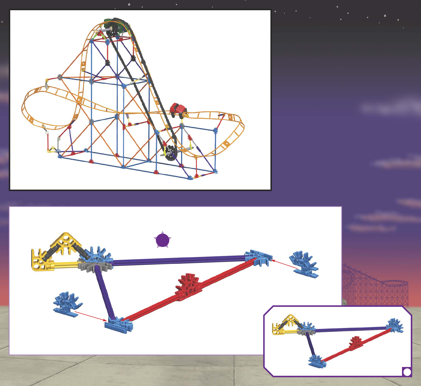 Handleiding Knex Corkscrew Coaster pagina 1 van 32 Alle talen