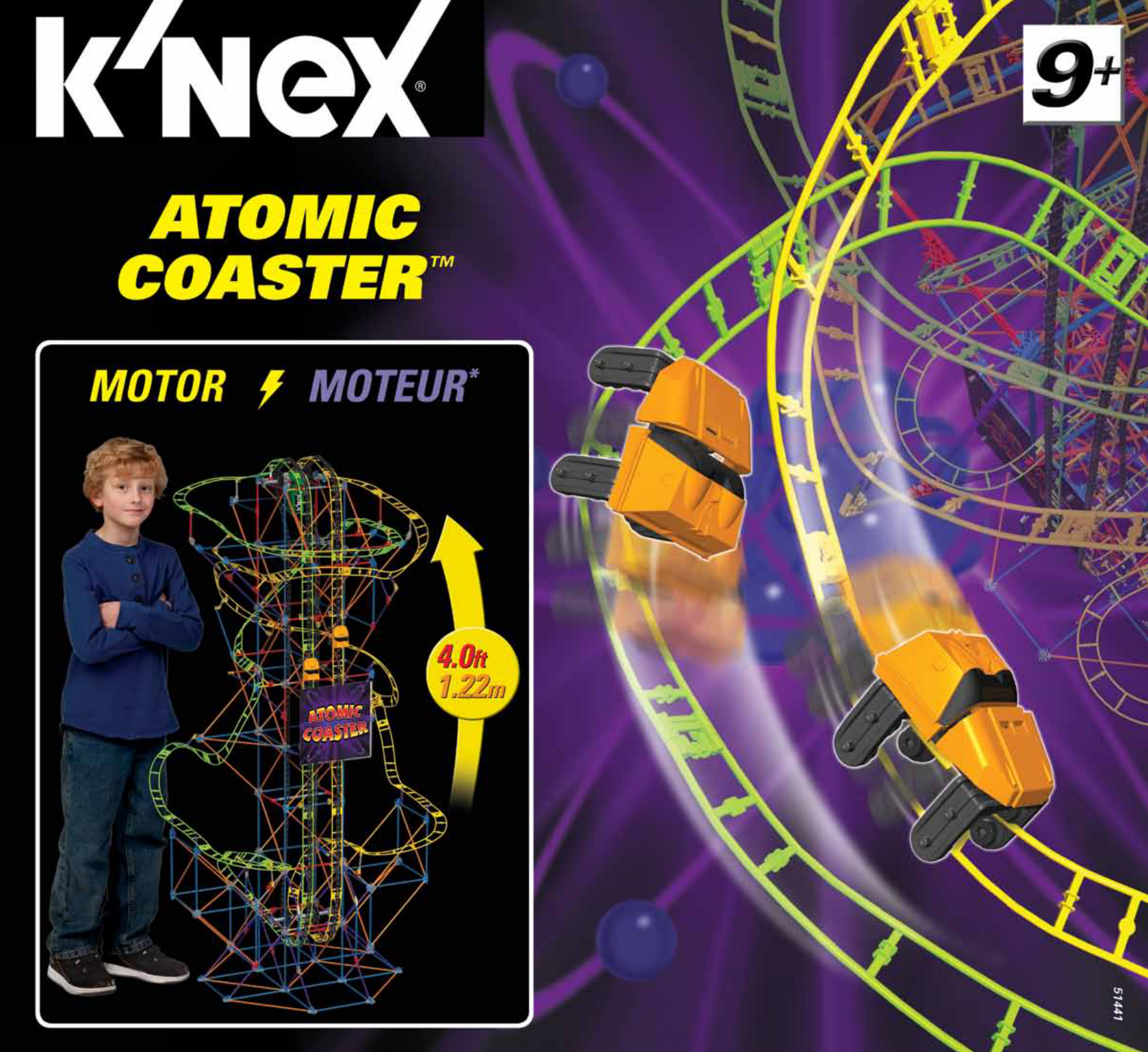 knex atomic coaster