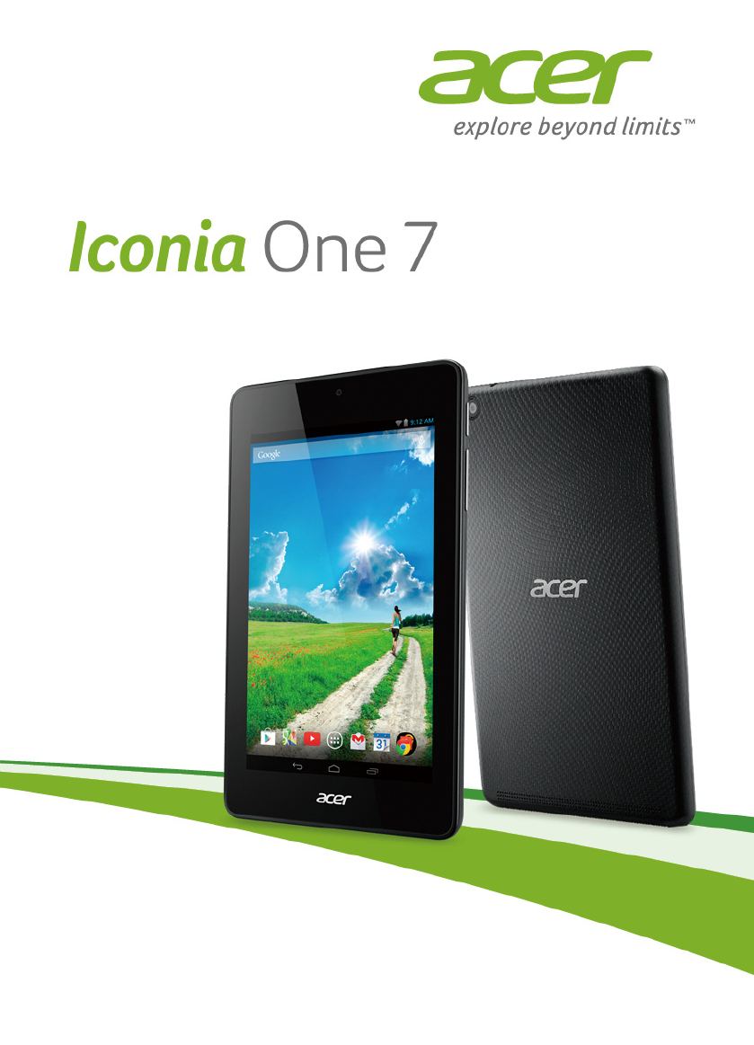 Завис индикатор батареи на планшете acer iconia one 7 b1 730 hd