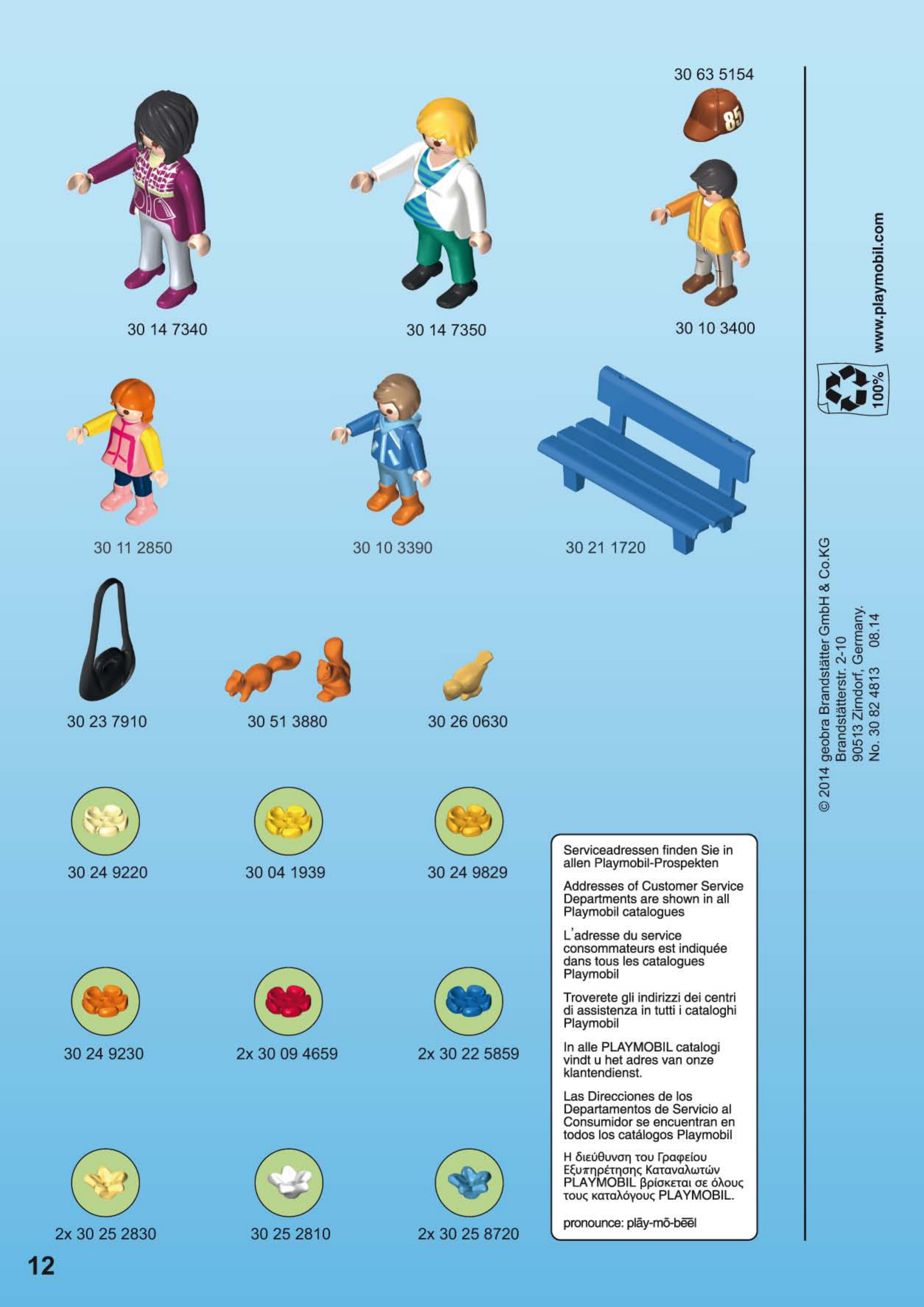Handleiding Playmobil 5568 (pagina 12 van talen)