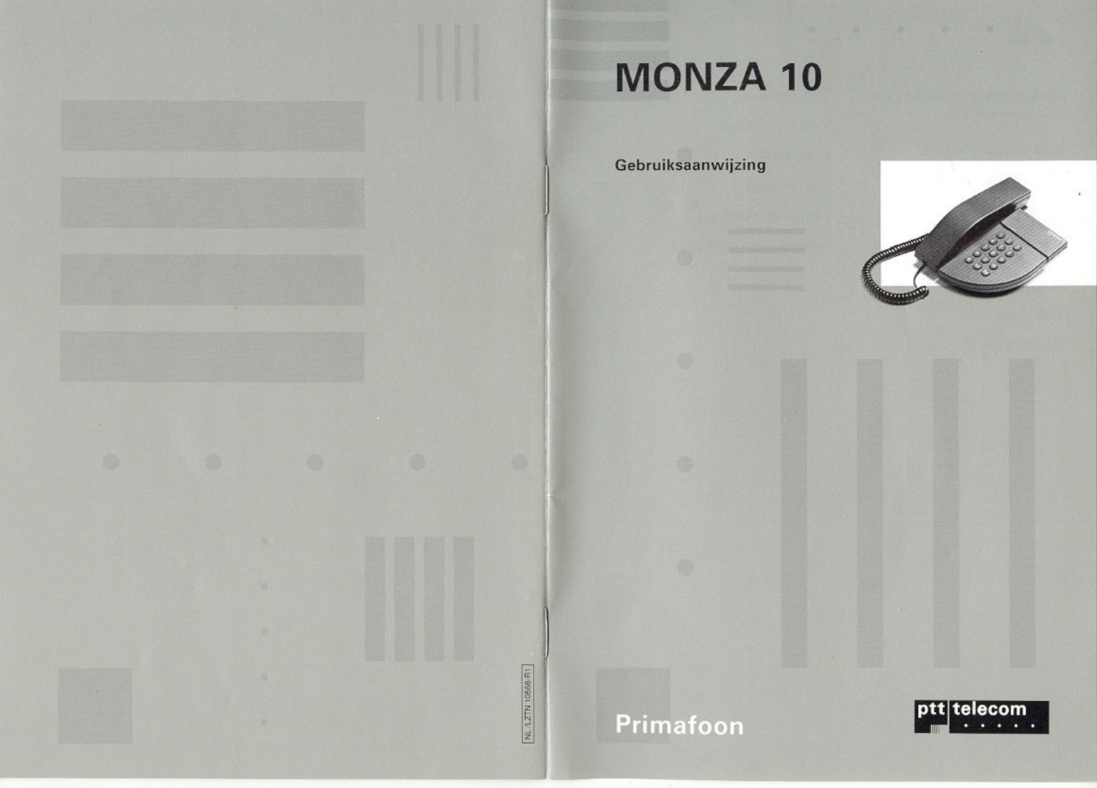 minimum Herformuleren Ongeschikt Handleiding PTT Telecom Monza 10 (pagina 1 van 10) (Nederlands)