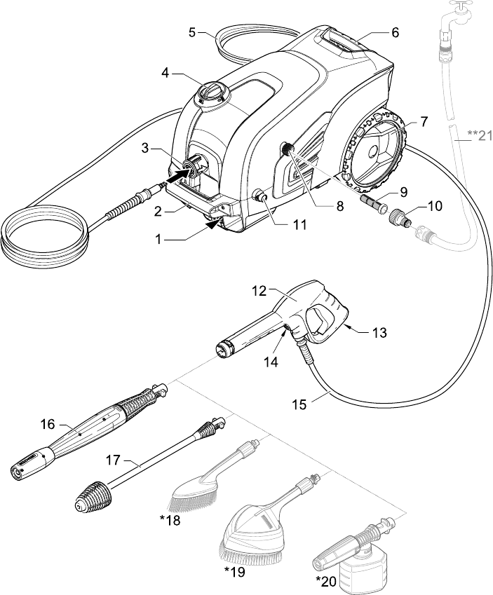 Karcher k7 compact схема