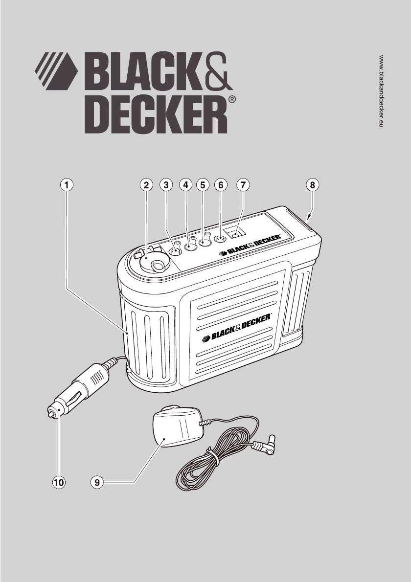 Handleiding Black Decker BDV040 T1 pagina 1 van 76 Nederlands